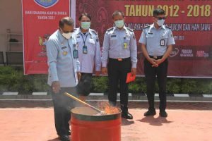 Kemenkumham-Jateng-Musnahkan-Ratusan-Arsip-Fasilitatif-Tahun-2012-Hingga-2018