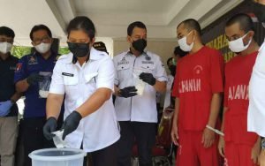 Polda-Jateng-Musnahkan-Barang-Bukti-Narkoba-Seberat-Hampir-Satu-Kilogram