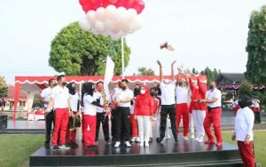 Biar-Tetap-Sehat,-Polwan-Salatiga-Gelar-Olahraga-Bersama