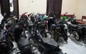 Diduga Hendak Digunakan Balap Liar, Puluhan Sepeda Motor Protolan Disita Polisi