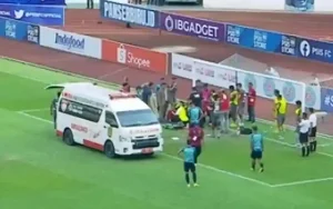 Pemain Madura United Mengalami Insiden Setelah Cetak Gol Kedua Melawan PSIS