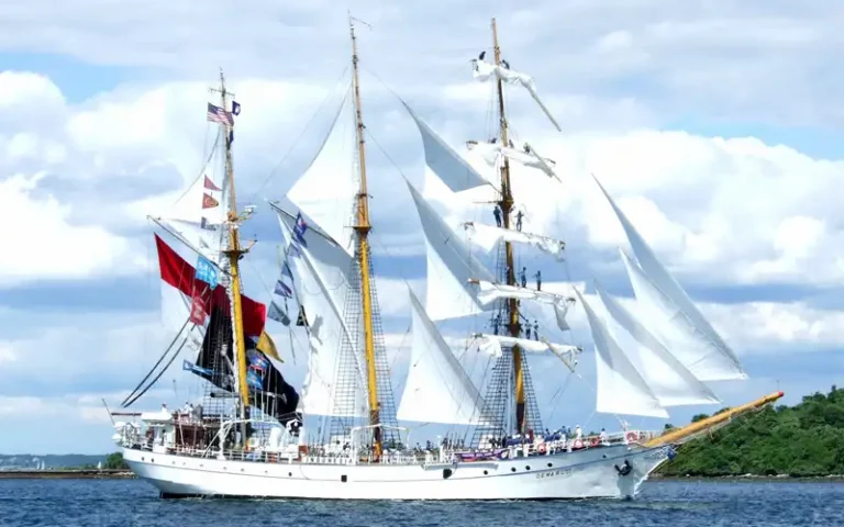 KRI Dewaruci, kapal latih bersejarah Indonesia, akan tampil memukau dalam Festival Dermaga Dewaruci Menyapa Warga pada 21-23 Maret 2023 di Pelabuhan Tanjung Emas Semarang. Acara ini akan menampilkan senam massal, pertunjukan seni tari, dan beberapa perlombaan seperti lomba jurnalistik untuk umum, lomba mewarnai, formasi variasi, display drum band dari politeknik ilmu pelayaran (PIP), serta live music.