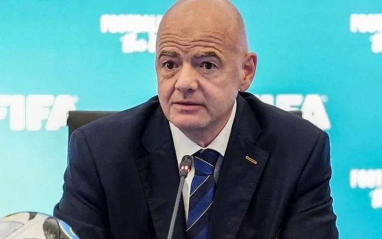 Presiden FIFA Gianni Infantino.