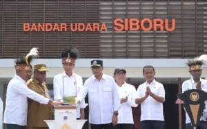 Pembangunan Infrastruktur Papua Terus Maju Peresmian Bandara Siboru dan Douw Aturure oleh Presiden Jokowi