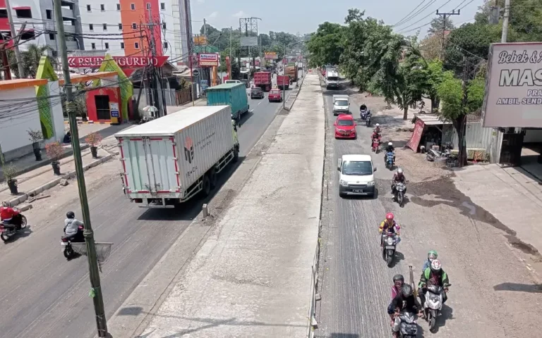 Ruas jalan Mangkang-Semarang, terutama di wilayah Tugurejo, Kecamatan Tugu, Kota Semarang, mengalami keterlambatan dalam perbaikan jalan, khususnya depan Rumah Sakit Tugurejo. Plt Kepala Dinas Perhubungan Kota Semarang, Danang Kurniawan, memberikan imbauan kepada pengemudi untuk berhati-hati dan memberikan saran menggunakan jalur alternatif, terutama pada jam-jam sibuk.