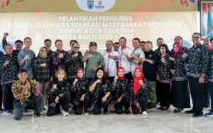 Pelantikan pengurus baru Komite Olahraga Rekreasi Masyarakat Indonesia (KORMI) Salatiga periode 2023-2027 pada tanggal 27 Januari 2024, menjadi momentum penting bagi Pj Wali Kota Salatiga Yasip Khasani untuk meningkatkan prestasi dan pembinaan olahraga di wilayahnya.