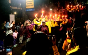 Rawa Pening Performing Art and Festival yang diadakan di Bukit Cinta, Desa Kebondowo, Banyubiru, Kabupaten Semarang pada Sabtu dan Minggu (27-28/7/2024) menarik ribuan pengunjung dengan beragam atraksi seni budaya, perlombaan, ritual, tradisi, serta pameran UMKM dan ekonomi kreatif.