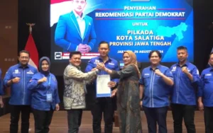 Dapat Rekom dari Demokrat, Robby - Nina Siap Menangkan Pilkada Salatiga 2024