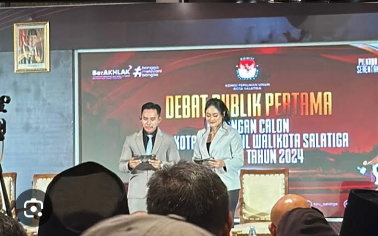 Komisi Pemilihan Umum (KPU) Kota Salatiga akan menggelar debat kedua pasangan calon wali kota dan wakil wali kota pada Selasa (19/11/2024) di Auditorium UIN Salatiga, Jalan Lingkar Selatan (JLS), Salatiga.