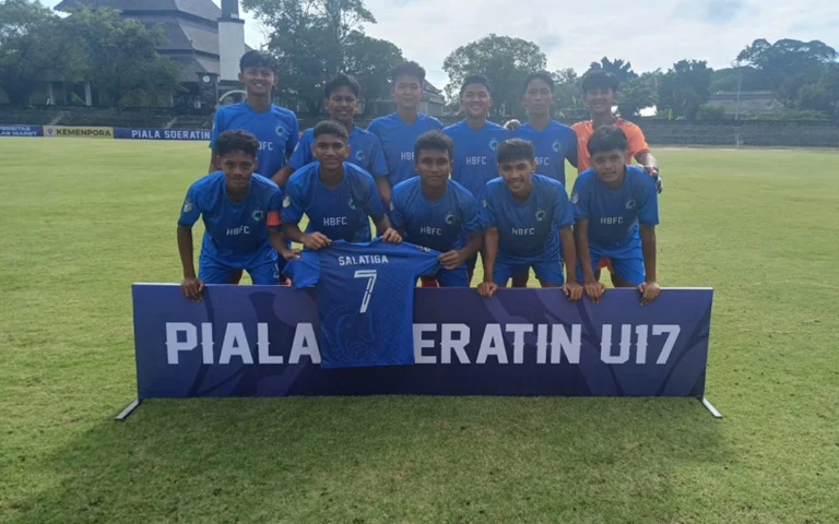 Tim Hati Beriman FC (HB FC) Salatiga berhasil meraih hasil positif dalam partai perdana putaran nasional Piala Soeratin U17. Dalam pertandingan yang digelar di Stadion Sriwedari Solo, tim asuhan Sri Nandha Yuda menggasak wakil Bangka Belitung, KOP SS dengan skor 3-1.