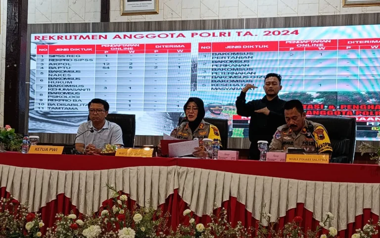 Jelang akhir tahun 2024, Kapolres Salatiga AKBP Aryuni Novitasari mengungkapkan bahwa Polres Salatiga telah berhasil mengungkap sejumlah kasus menonjol, seperti tindak pidana perdagangan orang (TPPO), judi online, dan peredaran uang palsu. Pengungkapan ini disampaikan dalam acara Release Akhir Tahun di Pendapa Polres Salatiga pada Senin, 30 Desember 2024.