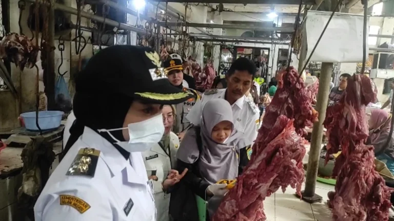Pemerintah Kota Salatiga melakukan inspeksi mendadak (Sidak) harga komoditas pangan menjelang Lebaran Idul Fitri 1446 pada Rabu (26/3/2025). Sidak ini dipimpin langsung oleh Wali Kota Salatiga, Robby Hernawan, di Pasar Raya 1 Salatiga, dengan fokus pada kualitas dan harga bahan pangan seperti daging, ayam, ikan, dan sayuran.