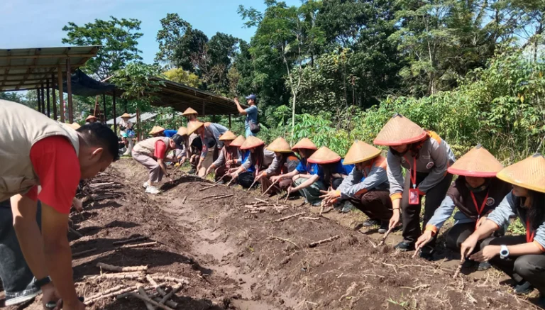 Puluhan siswa SMP Negeri 2 Salatiga bersama 9 siswa dan 4 guru dari Global Vision Christian School Korea Selatan mengikuti program pertukaran pelajar di Salatiga yang berlangsung selama empat hari. Kegiatan ini digelar di Kampung Telo, Argotelo, Salatiga mulai Selasa, 15 April 2025, sebagai upaya memperkenalkan budaya Indonesia, khususnya melalui gastronomi lokal berbahan dasar ketela.