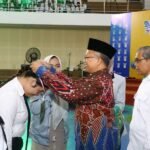 Rektor Universitas Islam Negeri (UIN) Salatiga, Prof. Zakiyuddin Baidhawy, mengimbau mahasiswa baru untuk menghidupi nilai-nilai Green Wasathiyah pada pembukaan Pengenalan Budaya Akademik dan Kemahasiswaan (PBAK) Tahun Akademik 2025/2026, Selasa (19/8), di kampus UIN Salatiga.