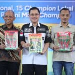 Bibit cabai unggul Champion 22 diluncurkan dalam Gerakan Petani Peduli Inflasi di GOR Banyusidi, Magelang, Senin (22/9/2025). BI Jateng dan Pemprov memperkenalkan varietas tahan hama untuk tingkatkan produktivitas. Selain itu, champion lokal dari 15 daerah dikukuhkan serta dukungan greenhouse diberikan untuk petani.
