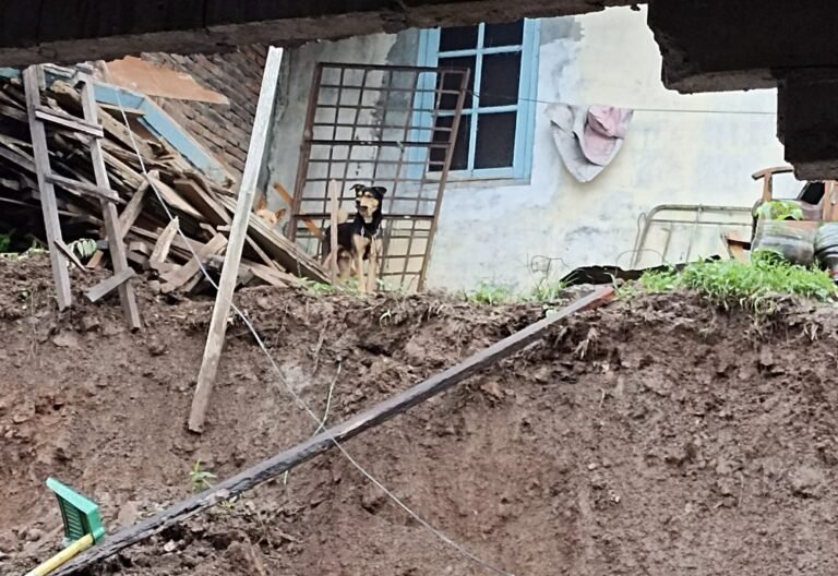 Tanah longsor terjadi di Samirono, Getasan, Kabupaten Semarang, pada Jumat (5/12/2025) setelah hujan deras terus mengguyur wilayah tersebut. Dua rumah warga rusak pada bagian kamar dan toilet akibat talud lima meter ambrol. Warga bersama TNI–Polri, BPBD, dan relawan membersihkan material longsor sebagai upaya penanganan.