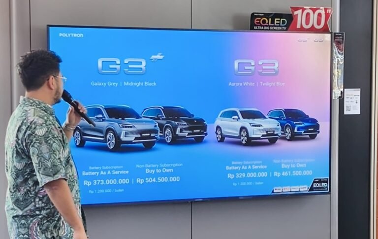 Polytron meluncurkan layanan bantuan darurat kendaraan listrik EVA yang aktif 24 jam untuk pengguna Polytron G3 Series. Layanan ini mencakup derek, jump start, ban bocor, hingga ambulans gratis selama tiga tahun. Program ini diperkenalkan untuk meningkatkan rasa aman dan kepercayaan konsumen dalam menggunakan mobil listrik di berbagai kondisi perjalanan.