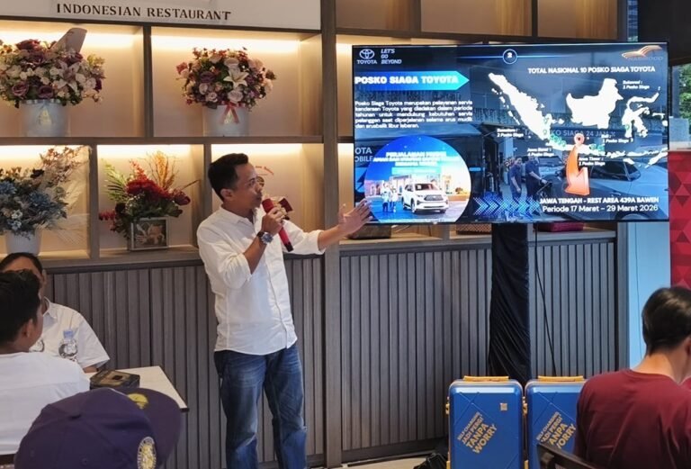 Penyediaan Posko Siaga, 23 Bengkel Siaga, dan 23 armada Toyota Mobile Service dilakukan Nasmoco Group di wilayah Jawa Tengah dan DIY mulai 17–29 Maret 2026, termasuk di Rest Area Tol 439A Bawen, guna membantu pemudik memastikan kendaraan tetap prima melalui layanan servis dan bantuan darurat.