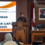 Laporan Keterangan Pertanggungjawaban 2025 dipaparkan Wali Kota Robby Hernawan di DPRD Kota Salatiga, Rabu (25/3/2026), dihadiri Forkopimda dan OPD, menampilkan capaian pendapatan 101,63 persen serta berbagai indikator pembangunan, sebagai bentuk evaluasi kinerja pemerintah dan dasar pembahasan lanjutan bersama DPRD.