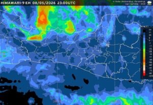 Badan Meteorologi, Klimatologi, dan Geofisika (BMKG) memprakirakan cuaca Semarang dan Jawa Tengah pada Sabtu, 9 Mei 2026, didominasi kondisi cerah berawan hingga berawan dengan potensi hujan ringan sampai lebat pada siang hingga malam hari yang dapat disertai petir dan angin kencang di sejumlah wilayah pegunungan dan dataran tinggi.