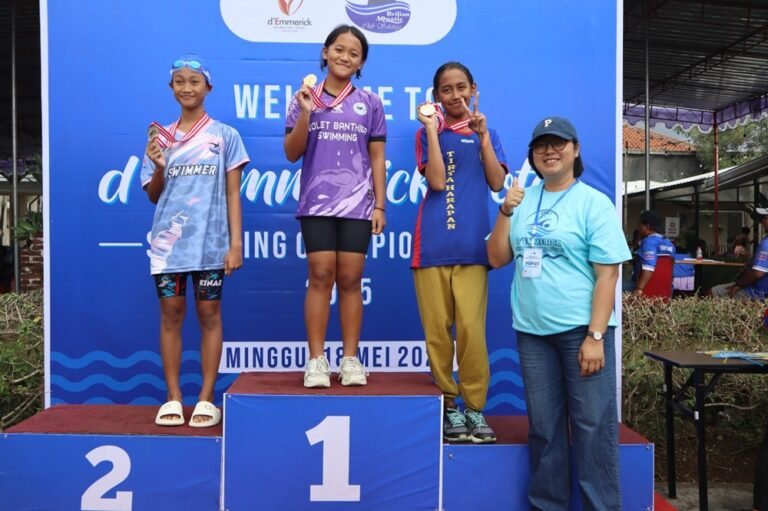 d’Emmerick Hotel Salatiga kembali menggelar d’Emmerick Swimming Championship IV pada 31 Mei 2026 dengan target 450 atlet muda dari Jawa Tengah dan DI Yogyakarta. Kejuaraan renang untuk pelajar TK hingga SMP ini mengusung konsep Eco-Sport Tourism guna mendukung pembinaan atlet sekaligus promosi pariwisata Salatiga.