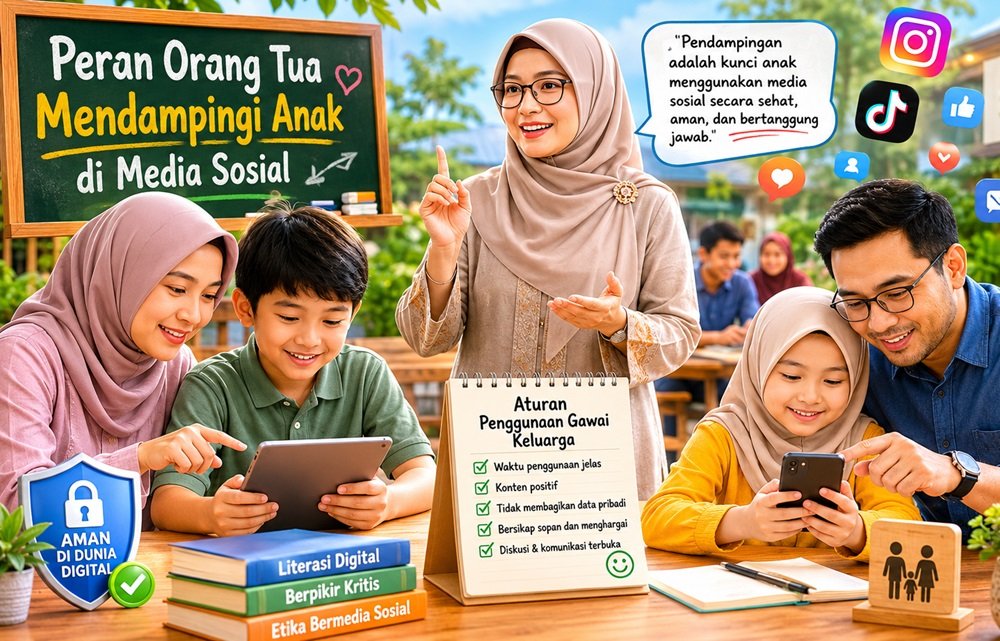 Anak dan Media Sosial, Pendampingan Orang Tua Jadi Kunci Utama