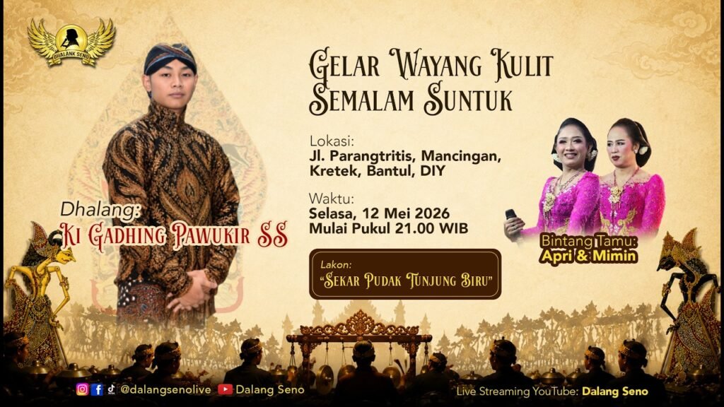Sekar Pudak Tunjung Biru – Ki Gadhing Pawukir Seno Saputro