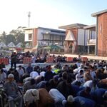 Warga dan Paguyuban Terminal Tingkir Salatiga Sembelih 5 Ekor Kambing