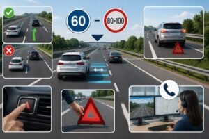 Patuhi Batas Kecepatan dan Jarak Aman saat Melintas di Jalan Tol