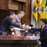 Gubernur Jawa Tengah Ahmad Luthfi mendorong DPRD Jawa Tengah mempercepat pembahasan dan pengesahan Raperda Perlindungan Tenaga Kerja Informal saat Rapat Paripurna di Gedung Berlian, Semarang, Kamis (2/7/2026). Regulasi tersebut disiapkan sebagai payung hukum untuk memperkuat pendataan, akses jaminan sosial, bantuan hukum, pelatihan, permodalan, dan kesejahteraan pekerja informal di Jawa Tengah.