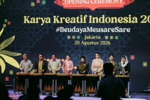 Lebih dari 100 UMKM binaan Bank Indonesia se-Jawa Tengah ambil bagian dalam Karya Kreatif Indonesia (KKI) 2026 di Jakarta, 20–23 Agustus 2026, untuk memperluas akses pasar, pembiayaan, dan jejaring bisnis sekaligus memperkenalkan produk lokal berorientasi ekspor dan berkelanjutan.