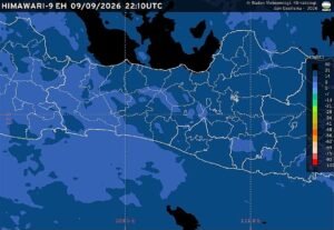 BMKG Stasiun Meteorologi Jenderal Ahmad Yani memprakirakan cuaca Semarang dan Jawa Tengah pada Kamis, 10 September 2026, didominasi cerah berawan hingga berawan. Hasil observasi pukul 05.00 WIB mencatat suhu Semarang 25,8°C, kelembapan 73%, dan angin tenggara 3 km/jam. Hujan ringan berpotensi terjadi di daerah pegunungan.