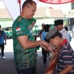 TNI menggelar bhakti sosial kesehatan, khitanan gratis, dan pembagian bingkisan di Makodim 0714/Salatiga, Jalan Diponegoro, Sidorejo, Minggu (20/9/2026), dalam rangka HUT ke-81 TNI dan HUT ke-76 Kodam IV/Diponegoro. Kegiatan dihadiri Pangdam IV/Diponegoro Mayjen TNI Achiruddin Darojat sebagai bentuk pengabdian dan kepedulian kepada masyarakat.