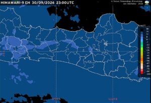 Badan Meteorologi, Klimatologi, dan Geofisika (BMKG) memprakirakan cuaca Semarang dan Jawa Tengah pada Kamis, 1 Oktober 2026, didominasi cerah hingga berawan. Hasil pengamatan pukul 06.00 WIB mencatat suhu Semarang 26,6 derajat Celsius dengan kelembapan 81 persen. Hujan ringan hingga sedang berpotensi terjadi di wilayah pegunungan dan dataran tinggi, sementara masyarakat diminta mewaspadai kemudahan kebakaran hutan dan lahan.