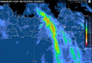 Badan Meteorologi, Klimatologi, dan Geofisika (BMKG) memprakirakan cuaca Semarang dan Jawa Tengah pada Selasa, 6 Oktober 2026, didominasi kondisi cerah hingga berawan. Hasil pengamatan pukul 05.30 WIB mencatat suhu udara Semarang 27,7 derajat Celsius dengan kelembapan 75 persen. Hujan ringan berpotensi terjadi di sebagian pegunungan bagian tengah dan sekitarnya, sementara risiko kebakaran hutan dan lahan tetap perlu diwaspadai.