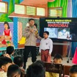 Polsek Tengaran, Polres Semarang, memberikan edukasi tentang bahaya narkoba dan pencegahan perundungan kepada 147 siswa SDN Sugihan 01, Desa Sugihan, Kecamatan Tengaran, Kabupaten Semarang, Selasa (13/10/2026). Melalui program Polisi Sahabat Anak (POLSANA), polisi mengajak siswa menghindari narkoba, tidak melakukan kekerasan terhadap teman, serta melaporkan perundungan kepada guru atau orang tua.