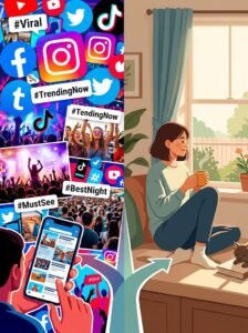 Tekanan untuk selalu mengikuti tren, menghadiri acara populer, dan mengetahui hal viral dapat membuat seseorang mengalami FOMO (Fear of Missing Out), yaitu ketakutan tertinggal dari pengalaman orang lain. Di tengah derasnya media sosial, kondisi ini bisa memicu kebiasaan membandingkan diri dan keputusan impulsif. Sebagai sudut pandang alternatif, ROMO mengajak kita berani melewatkan sesuatu dan memilih hal yang benar-benar penting bagi diri sendiri.